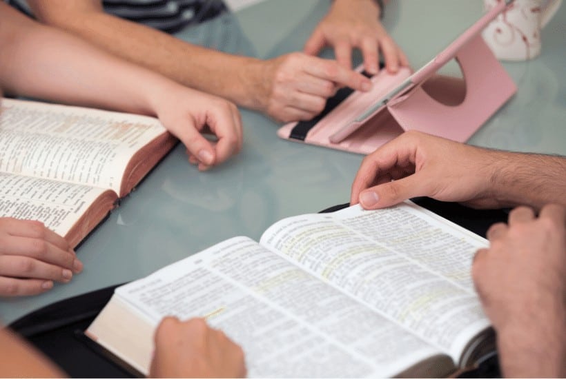 an image of several open bibles on a table for bible study featured image for Identity In Christ Guaranteed Ways To See Yourself As God Sees You