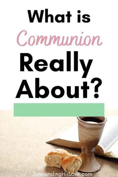 In Remembrance of Me What is Communion Really About