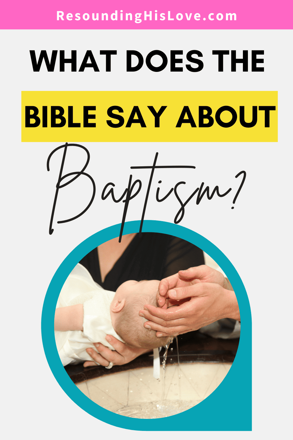 a baby being sprinkled with water What is Baptism? What Does the Bible Say About Infant Baptism?