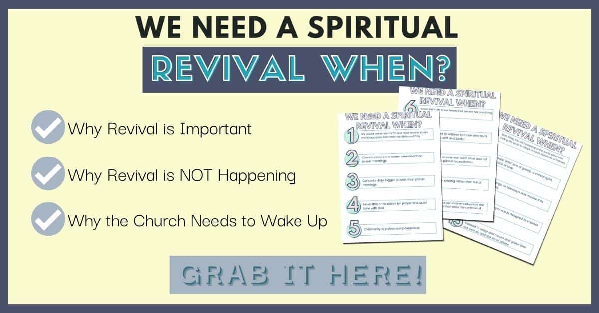 Spiritual Revival Checklists
