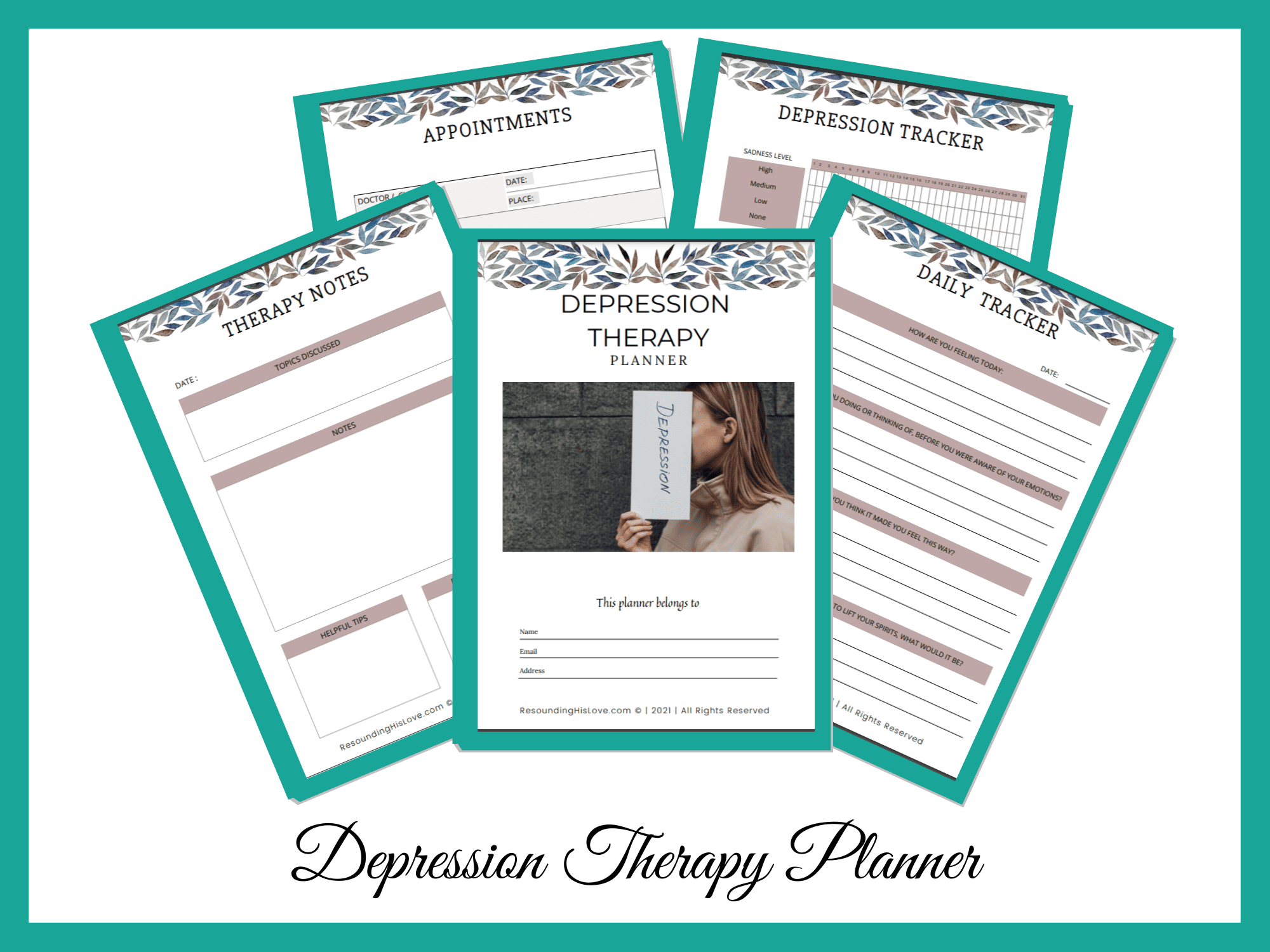 the complete depression treatment and homework planner pdf