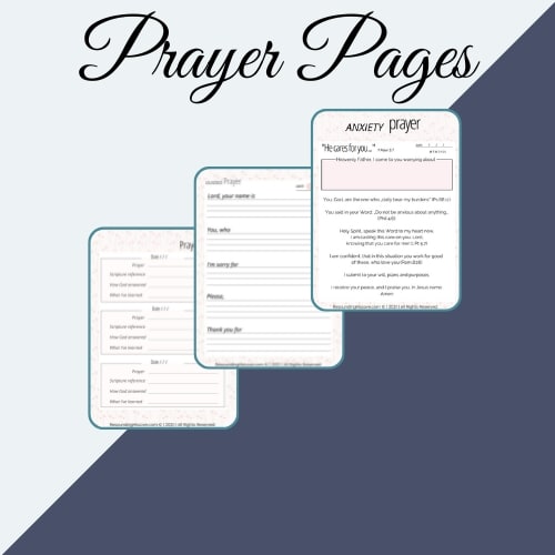 Prayer in Bible Study Workbook Ultimate Bundle